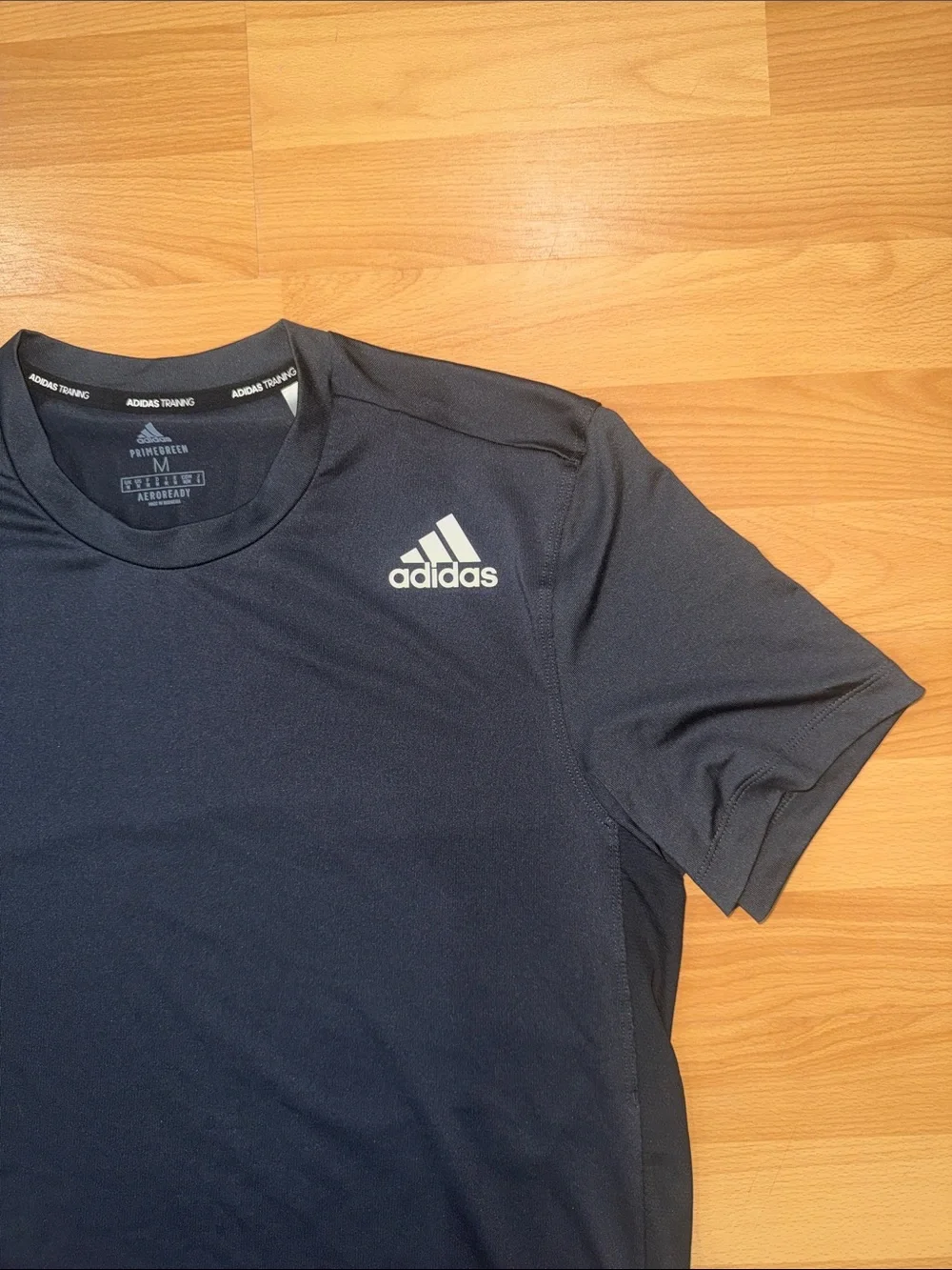 Dark Grey Adidas Training Tee